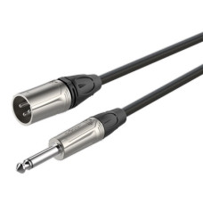 Готовый микрофонный кабель Roxtone DMXJ250L3, 2x0.22 кв.мм,вн.диаметр 6 мм, 3 м