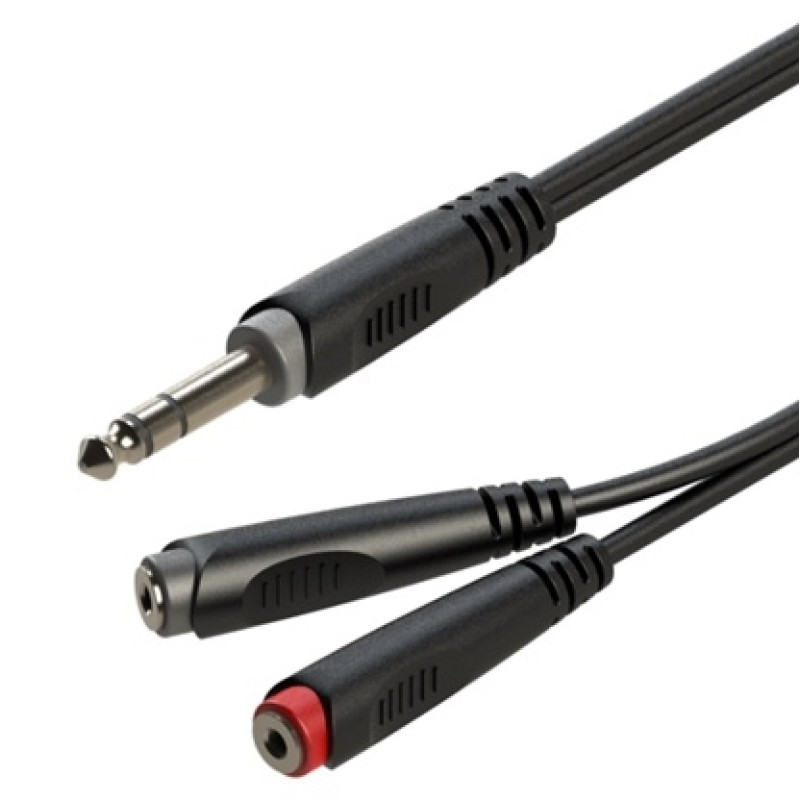 Готовий кабель Roxtone RAYC300L02, 2х1x0.14 кв. мм, вн. діаметр 4x8 мм, 0,2 м