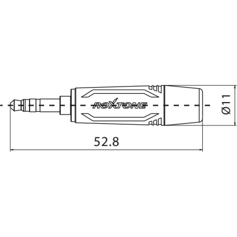 Рознімання Roxtone RMJ3PS-NN 3,5 mm mini Jack (stereo)