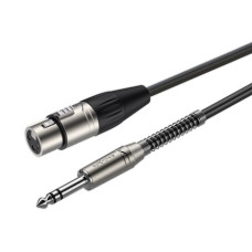 Готовий мікрофонний кабель Roxtone SMXJ220L6, 2x0.22 кв.мм, вн.діаметр 6 мм, 6 м