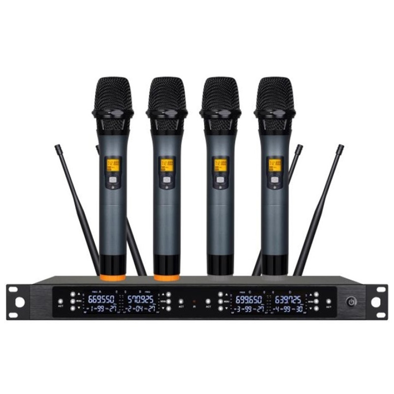 Беспроводная микрофонная система Emiter-S TA-U801 с ручными микрофонами