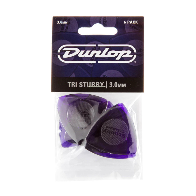 DUNLOP TRI STUBBY PICK 3.00MM Медіатори