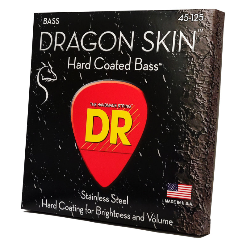 DR Strings DRAGON SKIN Bass 5-String - Medium (45-125)