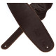 LEVY'S M4GF-DBR CLASSICS SERIES PADDED GARMENT LEATHER BASS STRAP (DARK BROWN) Ремінь для гітари