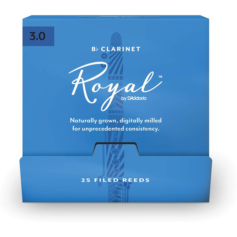 D`ADDARIO Royal - Bb Clarinet #3.0 - 25 box