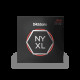 D‘ADDARIO NYXL1074 NYXL ELECTRIC LIGHT TOP / HEAVY BOTTOM 8-STRING (10-74) Струни для електрогітари