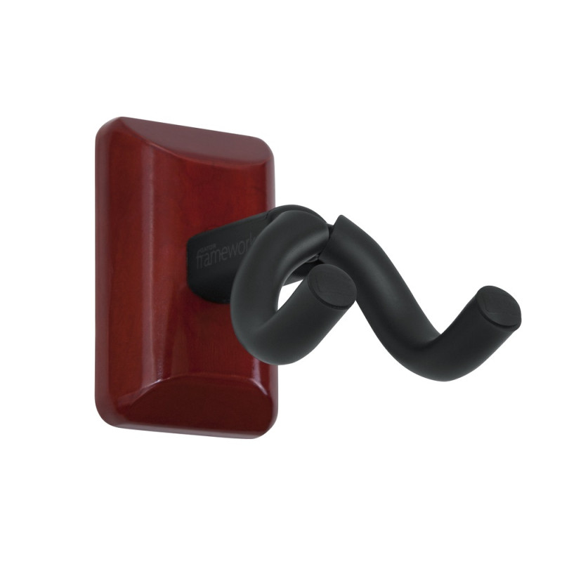 GATOR FRAMEWORKS GFW-UKE-HNGRCHR Wall Mount Ukulele/Mandolin Hanger (Cherry)