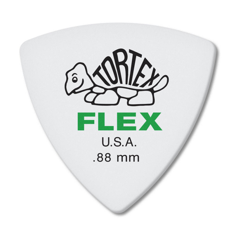DUNLOP TORTEX FLEX TRIANGLE PICK .88MM Медіатори
