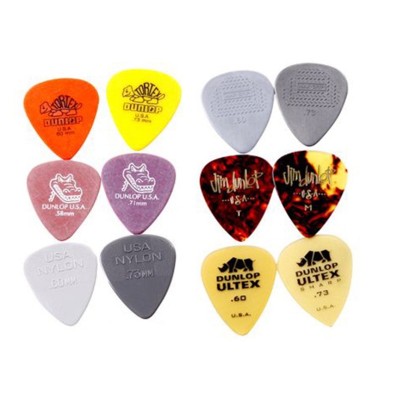 DUNLOP GUITAR PICK LT/MD VARIETY PACK Медіатори