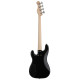 SADOWSKY MetroLine 21-Fret Hybrid P/J Bass, Ash, 4-String (Solid Black Satin) Бас-гітара