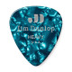 DUNLOP CELLULOID TURQUOISE PEARLOID PICK HEAVY Медіатори