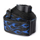 DUNLOP D3811BL CLASSIC FLAMBE BLUE STRAP Ремінь для гітари