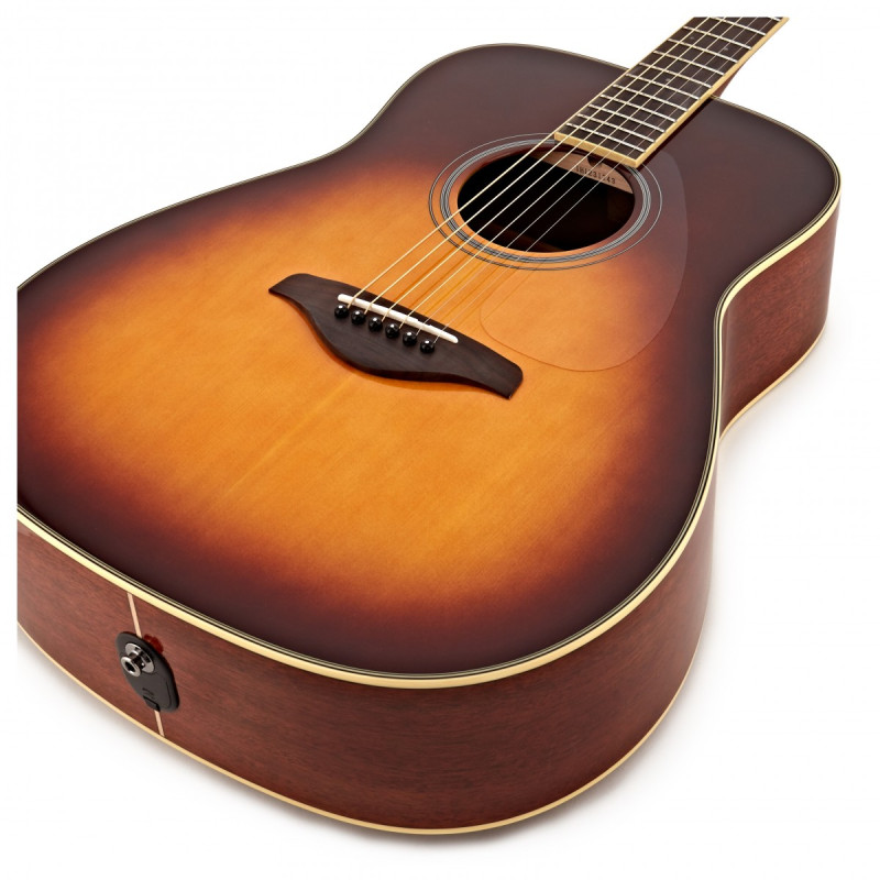 YAMAHA FG-TA TransAcoustic (Brown Sunburst) Акустична гітара