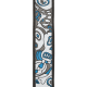 D`ADDARIO JOE SATRANI WOVEN GUITAR STRAP (Souls of Distortion)