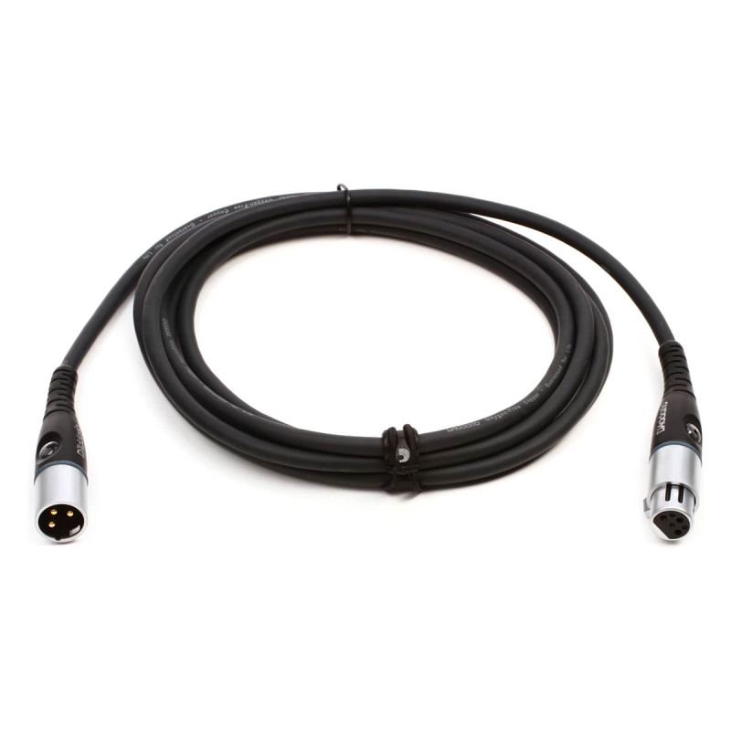 D'ADDARIO PW-M-10 Custom Series Microphone Cable (3m)