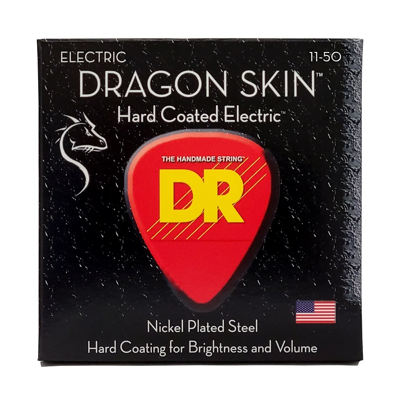 DR STRINGS DRAGON SKIN Electric - Heavy (11-50) Струни для електрогітари