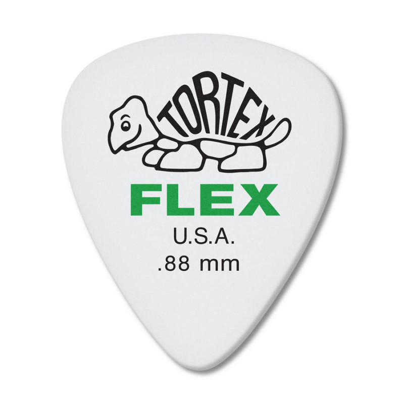 DUNLOP TORTEX FLEX STANDARD PICK .88MM Медіатори
