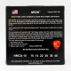 DR STRINGS NEON Multi-Color Acoustic - Extra Light (10-48) Струни для акустичної гітари