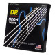 DR STRINGS NEON White Electric - Light (9-42) Струни для електрогітари