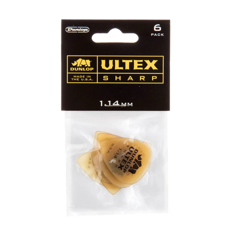 DUNLOP ULTEX SHARP PICK 1.14MM Медіатори