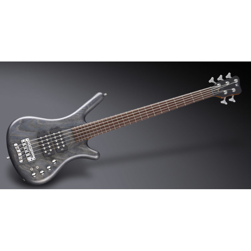 WARWICK Teambuilt Pro Series Corvette $$, 5-String (Nirvana Black Transparent Satin) Бас-гітара