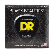 DR Strings BLACK BEAUTIES Bass - Medium (45-105)