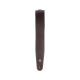 D`ADDARIO 25LS01-DX Deluxe Leather Guitar Strap (Brown with Contrast Stitch)