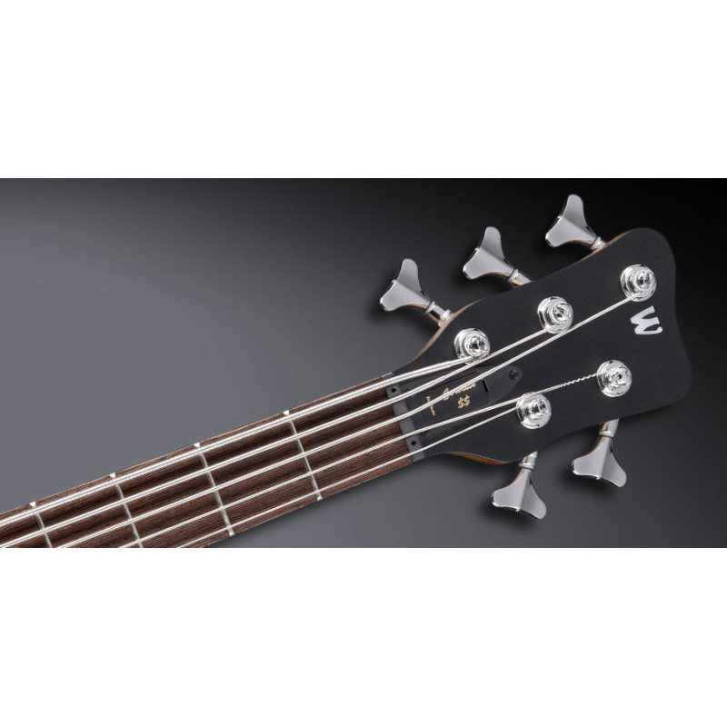 WARWICK Teambuilt Pro Series Corvette $$, 5-String (Nirvana Black Transparent Satin) Бас-гітара