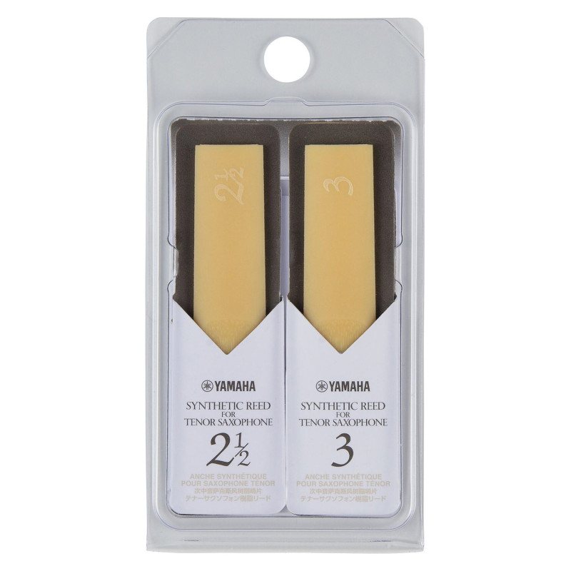 YAMAHA TSR2530 Synthetic Reeds for Bb Tenor Saxophone - #2.5 and #3.0 Тростина для духових