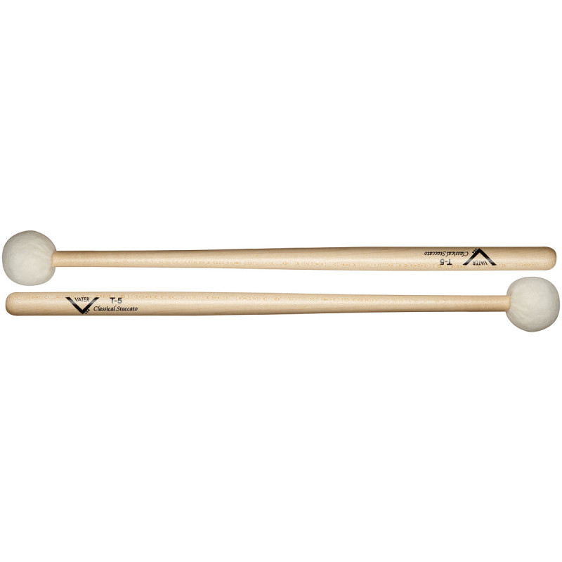 VATER T5 CLASSICAL STACCATO TIMPANI, DRUMSET & CYMBAL MALLET Палочки для литавра