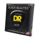 DR STRINGS BLACK BEAUTIES Bass - Medium (45-105) Струни для бас-гітари