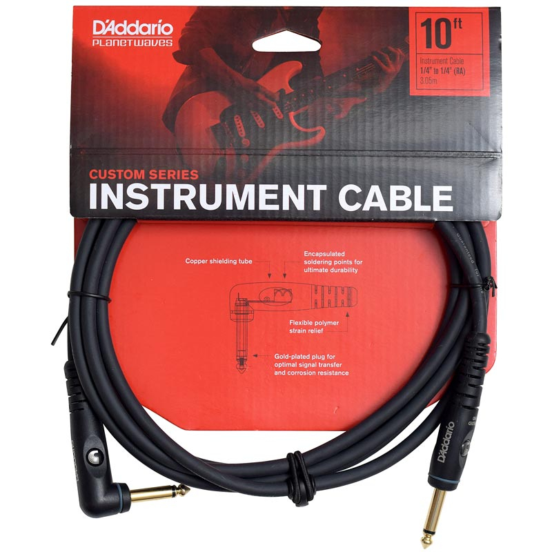 D'ADDARIO PW-GRA-10 Custom Series Instrument Cable (3m)