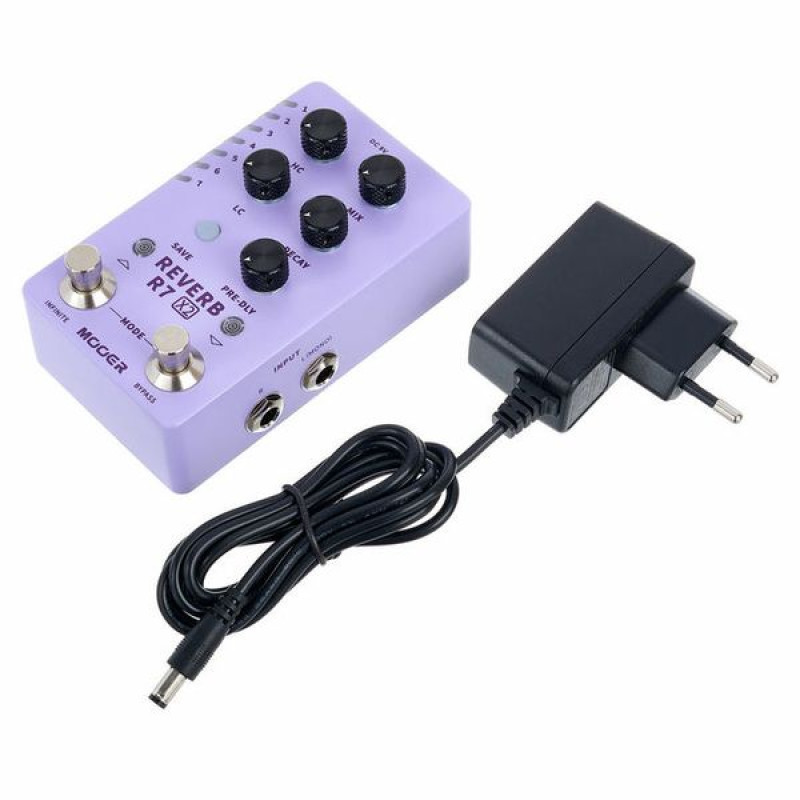 MOOER R7 X2 Reverb Педаль эффектов