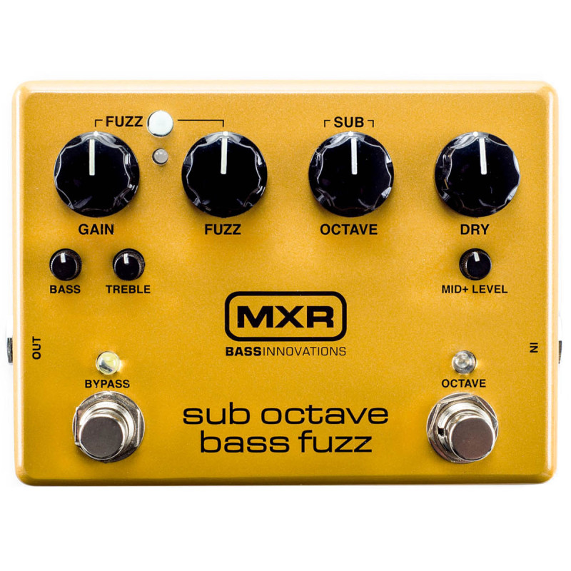 MXR SUB OCTAVE BASS FUZZ Педаль ефектів