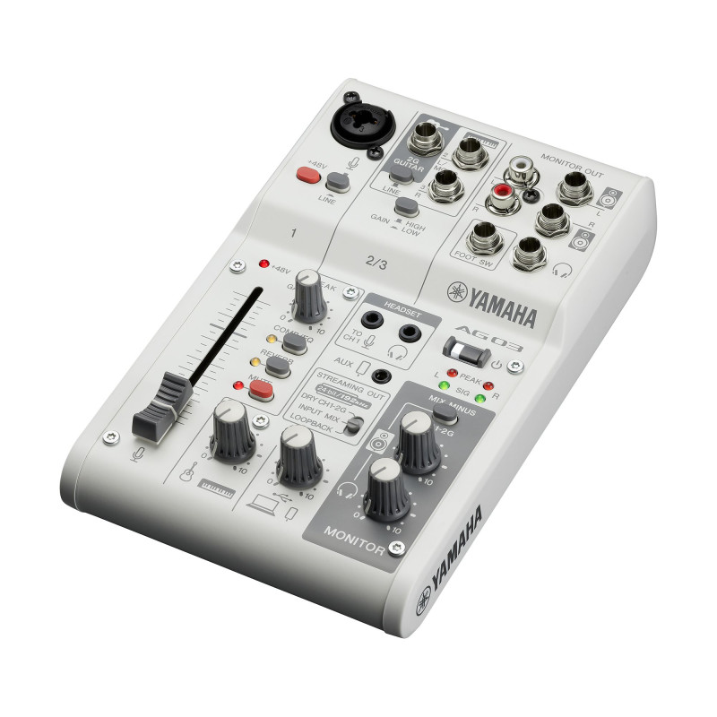 YAMAHA AG03MK2 (White) Аудіоінтерфейс