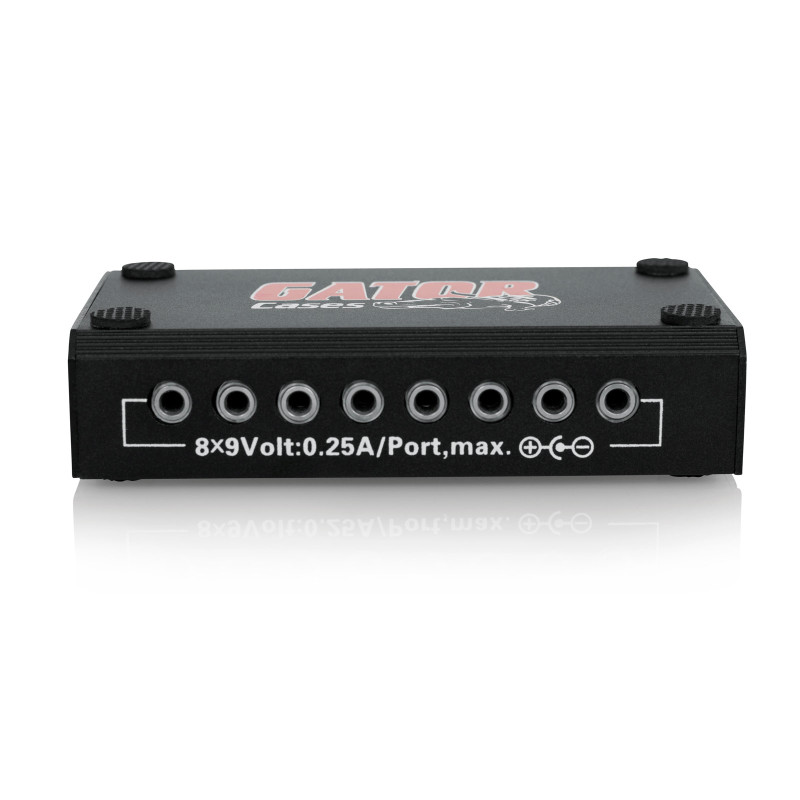 GATOR GPT-BL-PWR Pedal Board
