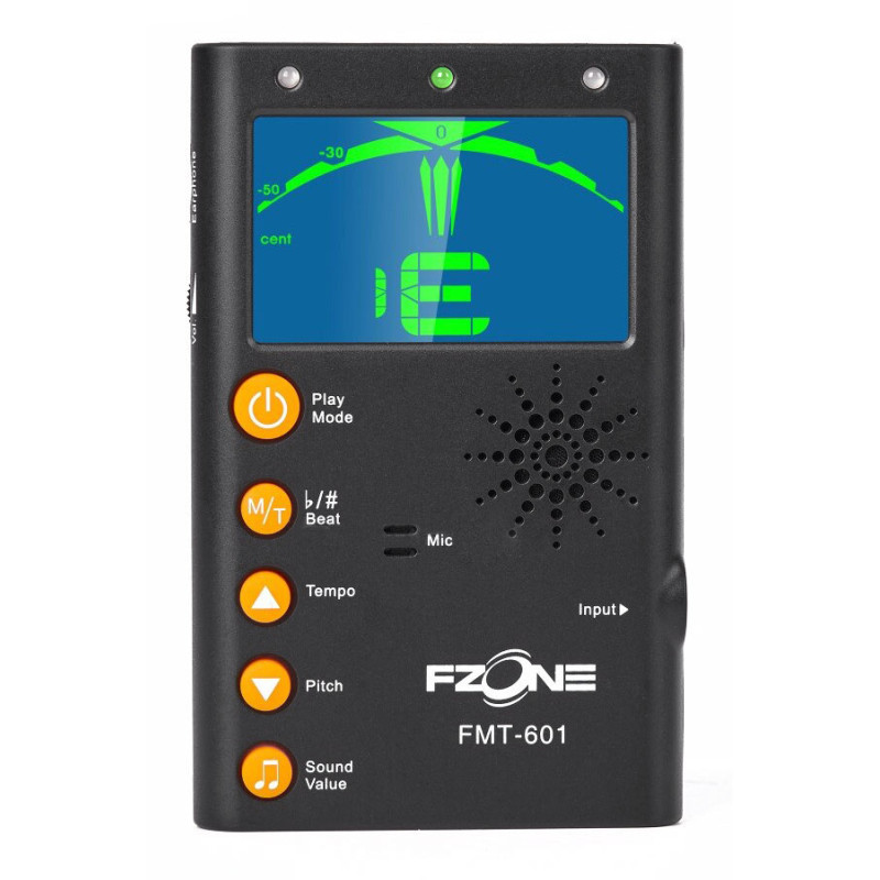 FZONE FMT601 Black Тюнер-метроном