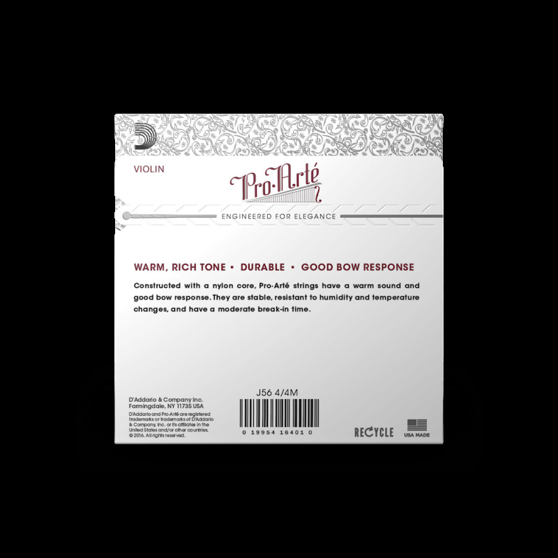 D'ADDARIO J56 4/4M Струны для скрипки