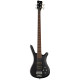 WARWICK RockBass Corvette $$, 4-String (Nirvana Black Transparent Satin) Бас-гітара