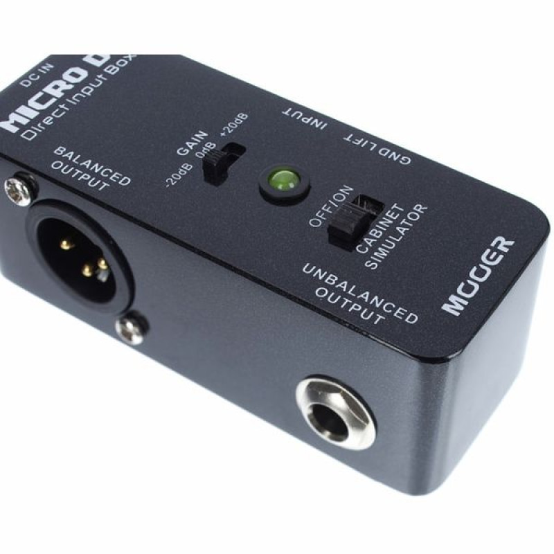 MOOER MICRO D.I. Box Педаль ефектів