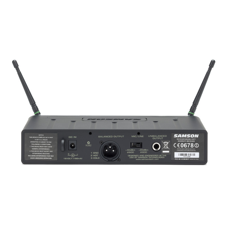 SAMSON UHF AIRLINE 77 FITNESS w/Qe