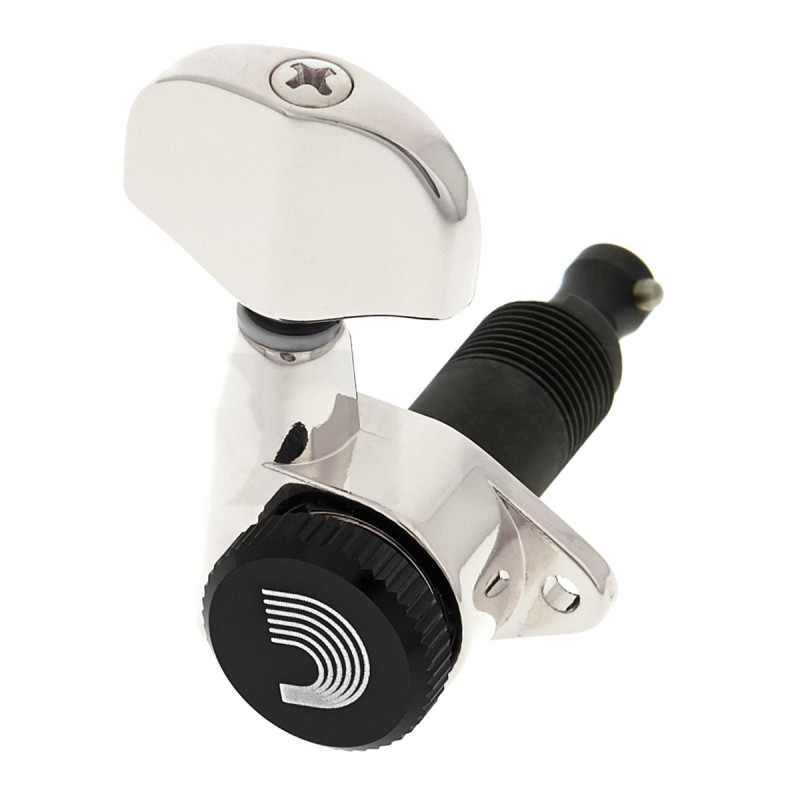 D'ADDARIO PWAT-331L AUTO-TRIM TUNING MACHINES (3 Per side, Chrome)