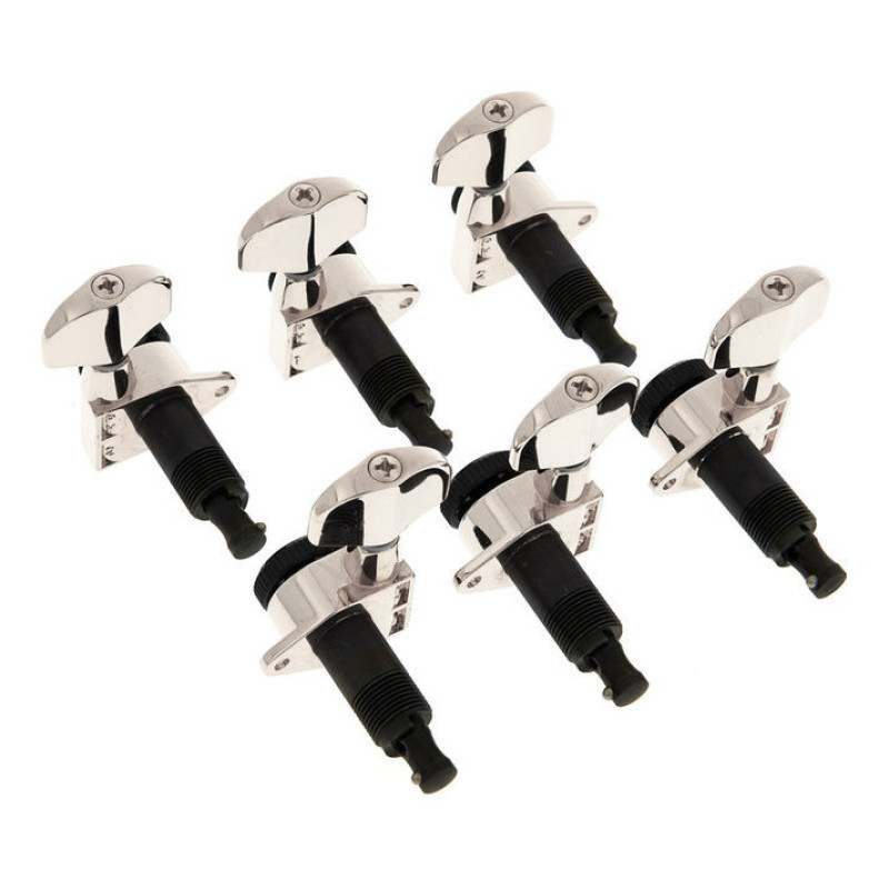 D'ADDARIO PWAT-331L AUTO-TRIM TUNING MACHINES (3 Per side, Chrome)