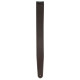D`ADDARIO 25LS01-DX Deluxe Leather Guitar Strap (Brown with Contrast Stitch)