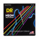 DR STRINGS NEON Multi-Color Electric - Medium (10-46) Струни для електрогітари