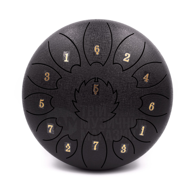 FZONE STD8I11N Black STEEL TONGUE DRUM Глюкофон