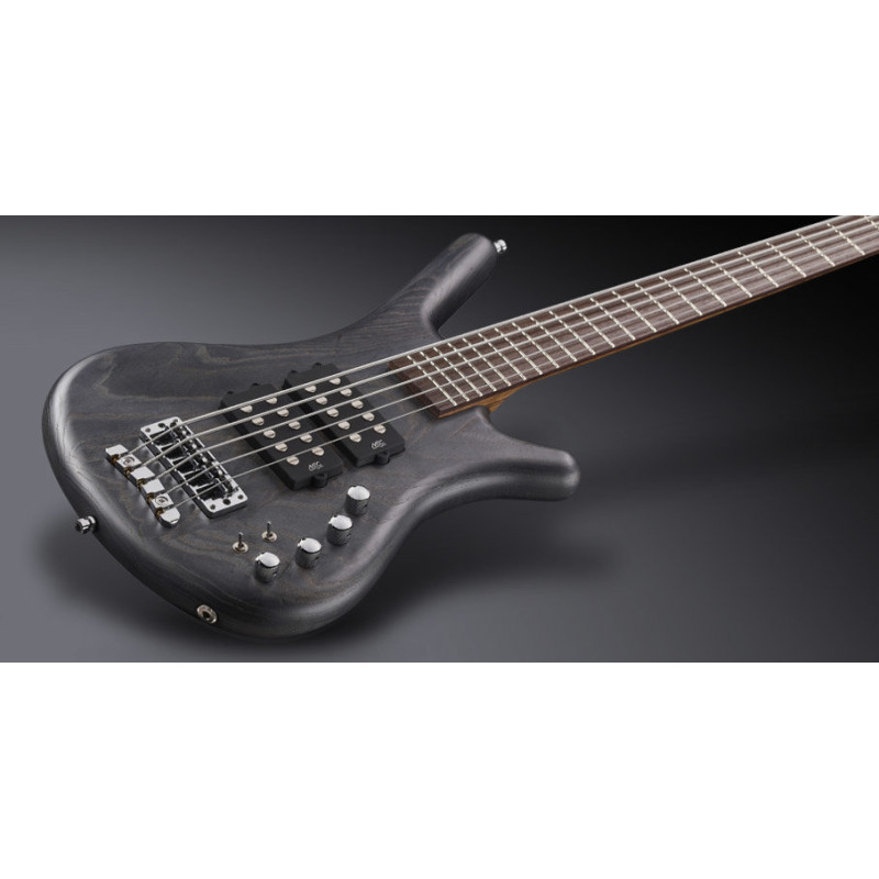 WARWICK Teambuilt Pro Series Corvette $$, 5-String (Nirvana Black Transparent Satin) Бас-гітара