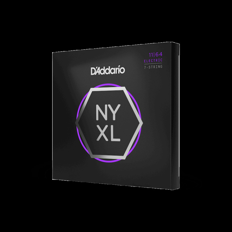 D‘ADDARIO NYXL1164 NYXL ELECTRIC MEDIUM 7-STRING (11-64) Струни для електрогітари