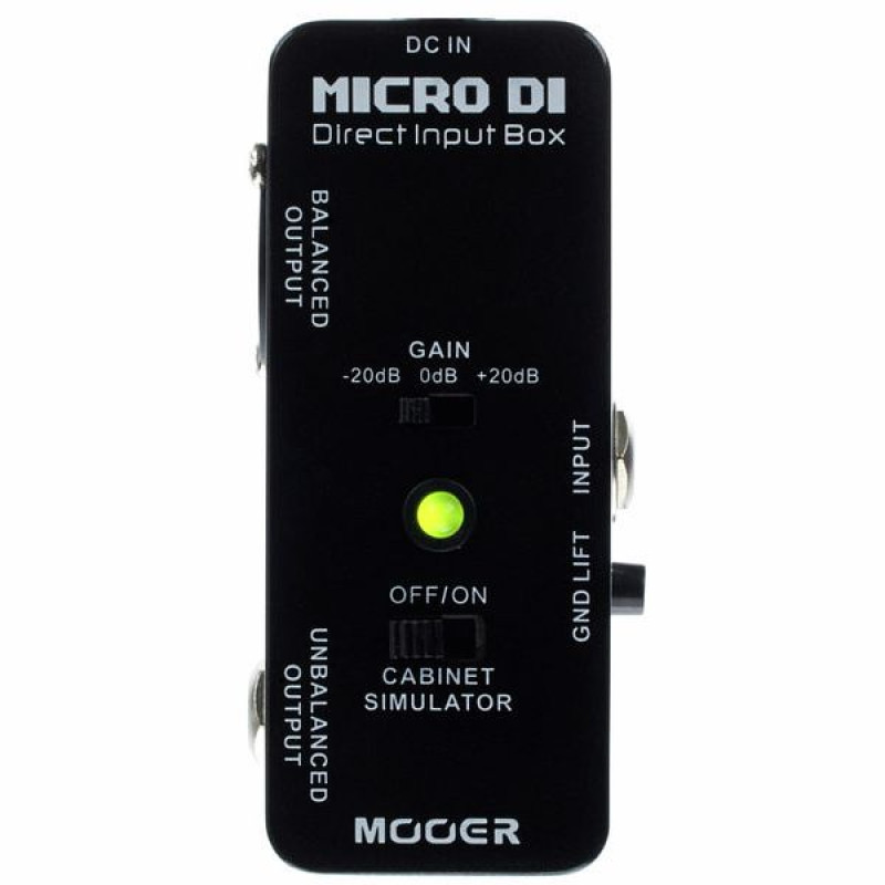 MOOER MICRO D.I. Box Педаль ефектів