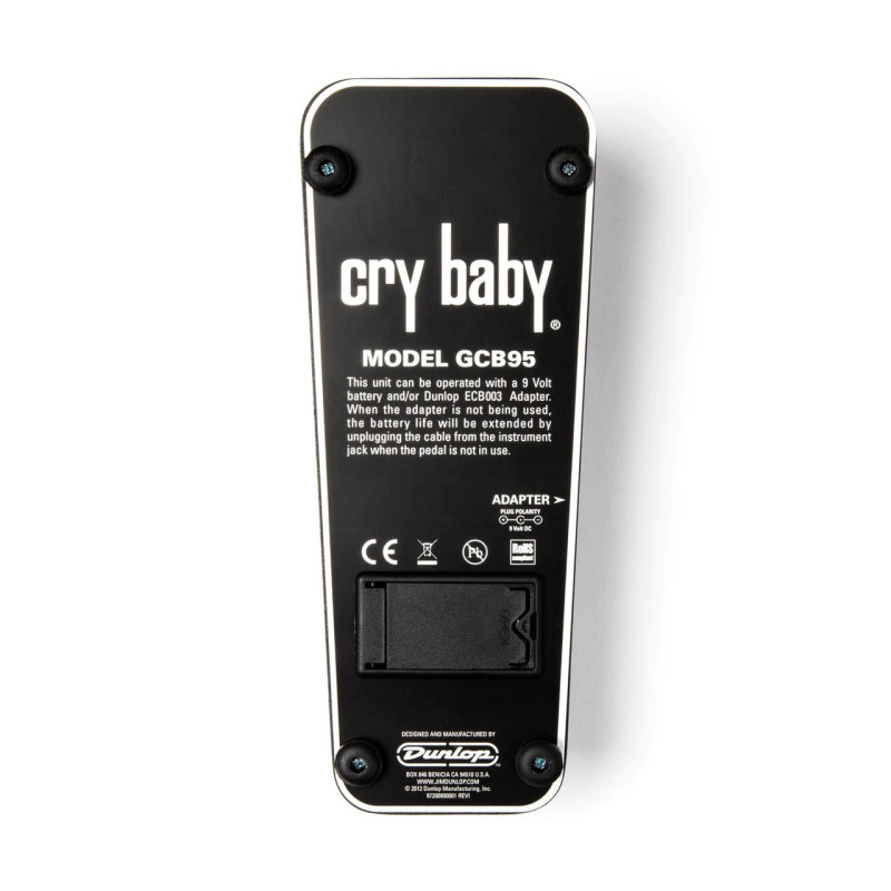 DUNLOP CRY BABY STANDARD WAH Педаль ефектів